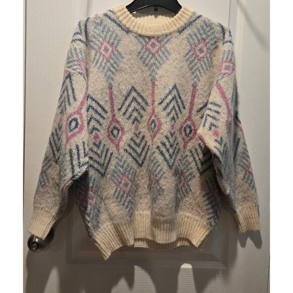 Alafoss Icewool womens sweater sz M Fair Isle Nordic - Picture 1 of 5